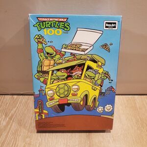 BRAND NEW TMNT Ninja Turtles RoseArt Jigsaw 100 Pieces Pizza Wagon Puzzle 1990